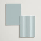 "Delicacy" - Table Numbers in Dusty Blue by Angela Thompson - Back of Card Options