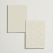 "Walnut" - Table Numbers in Linen by Blustery August - Back of Card Options