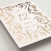 "Bella Bellissima" - Table Numbers in Blush by Ani Somi - Detail