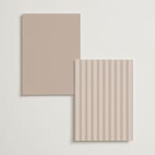 "Champagne" - Table Numbers in Rose by Ani Somi - Back of Card Options