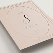 "Champagne" - Table Numbers in Rose by Ani Somi - Detail