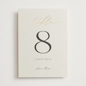 "gathering" - Table Numbers in Smoke by Olivia Raufman - Front