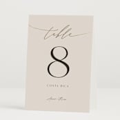 "gathering" - Table Numbers in Smoke by Olivia Raufman - Folded