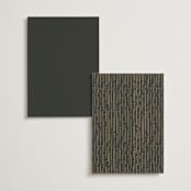 "Fringe" - Table Numbers in Midnight by Leah Bisch - Back of Card Options