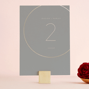 "lili" - Table Numbers in Ash by Lori Wemple - Front