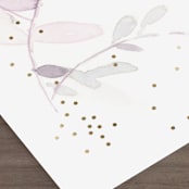 "side romance" - Table Numbers in Sunset by Phrosné Barwood - Detail