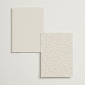 "Locket" - Table Numbers in Pearl by Erin L. Wilson - Back of Card Options