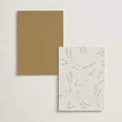 "fresh tropical" - Table Numbers in Greenery by Phrosné Barwood - Back of Card Options