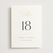 "Overlay" - Table Numbers in Silk by Kelly Schmidt - Front