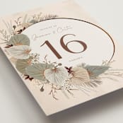 "Jasmine" - Table Numbers in Dusk by Susan Moyal - Detail