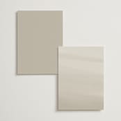"Classic Line Frame" - Table Numbers in Silk by Wildfield Paper Co - Back of Card Options