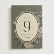 "Madison" - Table Numbers in Thyme by Itsy Belle Studio - Front