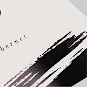 "Halcyon" - Table Numbers in Tuxedo by Leah Bisch - Detail
