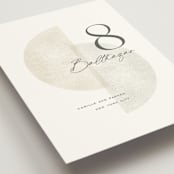 "Camille" - Table Numbers in Stone by Jackie Crawford - Detail