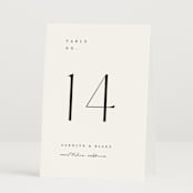 "SoHo" - Table Numbers in Silk by Kelly Schmidt - Folded