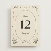"Roses" - Table Numbers in Vanilla by Ani Somi - Front