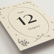 "Roses" - Table Numbers in Vanilla by Ani Somi - Detail