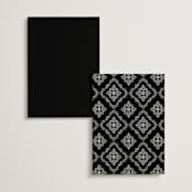 "Grand Scale" - Table Numbers in Caviar by Olivia Raufman - Back of Card Options