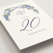 "Lavender" - Table Numbers in Tuscany by Claudia Orengo - Detail