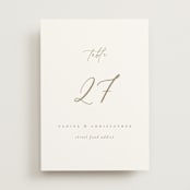 "spiku" - Table Numbers in Pearl by chocomocacino - Front