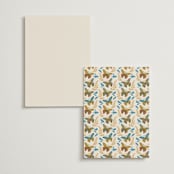 "Flutter" - Table Numbers in Sunset by Jen Owens - Back of Card Options