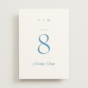 "Gwenyth" - Table Numbers in Neptune by Kristie Kern - Front