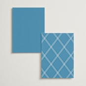 "Gwenyth" - Table Numbers in Neptune by Kristie Kern - Back of Card Options