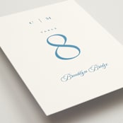 "Gwenyth" - Table Numbers in Neptune by Kristie Kern - Detail
