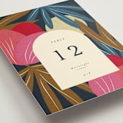 "Tropical Sonata" - Table Numbers in Hawaii by Ani Somi - Detail
