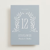"Hartford" - Table Numbers in Powder by Erin L. Wilson - Front