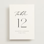 "Grande" - Table Numbers in Cotton by Carolyn Nicks - Front