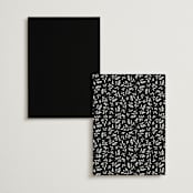 "Classically Elegant" - Table Numbers in Snow by Brandy Folse - Back of Card Options