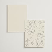"Wonderful Tonight" - Table Numbers in Oreo Creme by Design Lotus - Back of Card Options