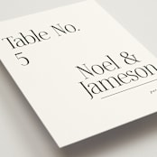 "Modern Space" - Table Numbers in Cloud by Ashlee Townsend - Detail