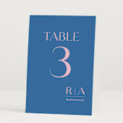 "Connected" - Table Numbers in Marseille by Claudia Orengo - Folded