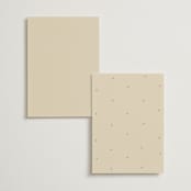 "Modern Fairy Tale" - Table Numbers in Linen by Helena Vitto - Back of Card Options