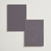 "Garden Lights" - Table Numbers in Plum by Hooray Creative - Back of Card Options