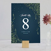 "Dreamkeeper" - Table Numbers in Midnight by Jennifer Postorino - Front