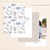 "The Minimalist" - Table Numbers in Air by lulu and isabelle - Back of Card Options