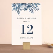 "Southern Comfort" - Table Numbers in French Blue by Chris Griffith - Front