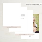 "Adora" - Table Numbers in Dawn by Leah Bisch - Back of Card Options