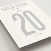 "Monumental" - Table Numbers in Cotton by Jessie Steury - Detail