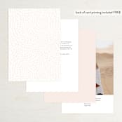"Just the Two of Us" - Table Numbers in Blush by Jennifer Wick - Back of Card Options