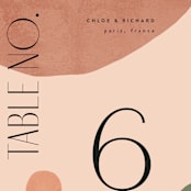 "Abstract" - Table Numbers in Desert by Kelly Schmidt - Detail
