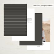 "And here we are" - Table Numbers in Marble by Lea Delaveris - Back of Card Options
