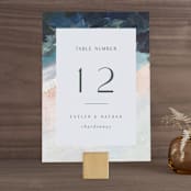 "Evelyn" - Table Numbers in Capri by Nicole Walsh - Front