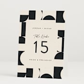 "Kenai" - Table Numbers in Shadow by Carly Reed Walker - Folded