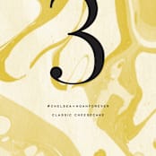 "Brooklynite" - Table Numbers in Bisque by Annie Clark - Detail