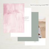 "Serenata" - Table Numbers in Sage by Petra Kern - Back of Card Options