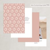"Party Accordingly" - Table Numbers in Blush by Hudson meet Rose - Back of Card Options